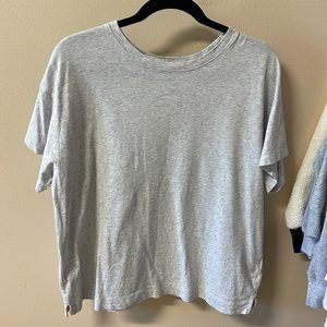 Boxy Vintage Heather Grey Tshirt